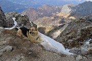 47 Alla Selletta di Val Scarettone...bel panorama ed ora bisogna salire il ripido strappo finale attrezzato